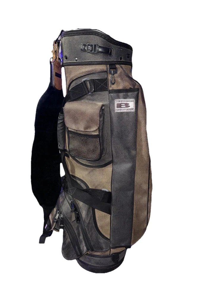 Bolsa de golf vintage con etiqueta de nombre auténtica Ironwood Country Club Dr. Duane Dauner Foto 1 de 4