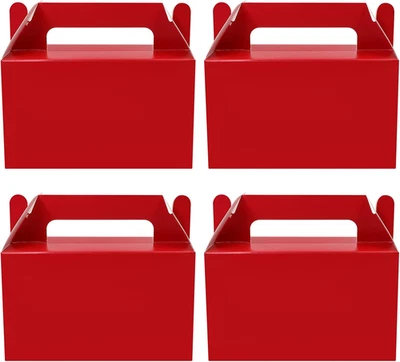 Cajas de regalo de 12 piezas con frontón verde, caja de golosinas pequeñas para fiestas de 5,9"", caja de regalos, coo Foto 1 de 4