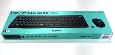 Logitech MK295 Silent Wireless Keyboard & Mouse Combo 920-009782, Black - Image 1 of 4