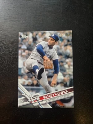 2020 Topps Transcendent VIP Party Through The Years Sandy Koufax 2017 #/50 - Image 1 of 2