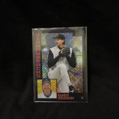 RANDY JOHNSON 2019 TOPPS CHROME 1994 SILVER PACK MOJO CARD 90/199 DIAMONDBACKS - Image 1 of 4