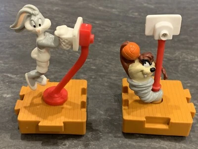 Burger King 1996 Warner Bros Figuren Space Jam drehen sich beim fahren - Bild 1 von 4