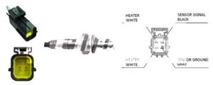 Pre Cat O2 Oxygen Lambda Sensor STANDARD LLB283 - Picture 1 of 6