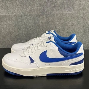 Nike Gamma Force Zapatos Para Hombre Talla 10.5 Azul Real Cuero Zapatillas con Cordones - Imagen 1 de 13