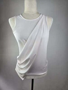 Neu mit Etikett! Weißes ärmelloses Shirt/Tanktop für Damen von Express Größe Small - Bild 1 von 4