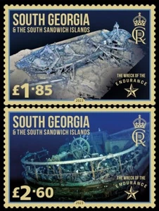 SOUTH GEORGIA 2024 SHIPWRECK ENDURANCE SHACKLETON JOINT ISSUE - Picture 1 of 1