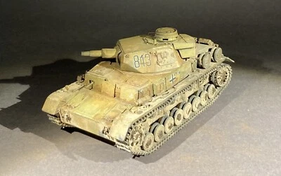 Tanque mediano alemán Panzer IV/D No.813 North Africa 1942 Segunda Guerra Mundial Foto 1 de 4