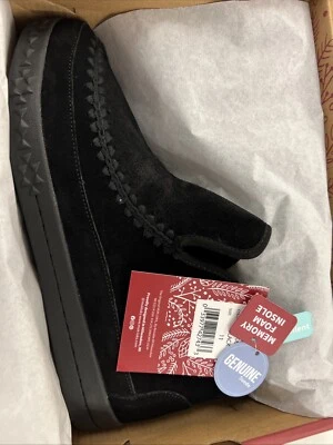 Botas MUK LUKS para mujer Street Queens forradas de gamuza al tobillo-NUEVAS-Talla 11 Foto 1 de 4