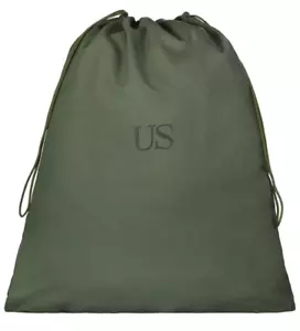 USGI ARMY Barracks Bag, Laundry Bag, Green NSN 8465-00-530-3692. NEW with Tag - Picture 1 of 11