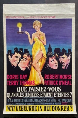 Original Filmplakat zu "Where were you when the lights went out?" Doris Day - Bild 1 von 4