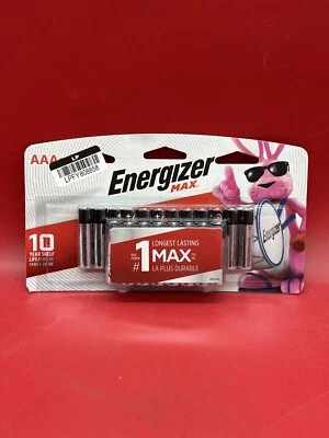 Baterías Energizer MAX AAA genuinas (paquete de 20) caducan 2032 Foto 1 de 2