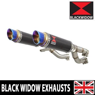 Kit silenciador de escape VMAX1200 V-MAX 1200 1984-2007 230 mm GP latas de extremo redondo CL23R Foto 1 de 4