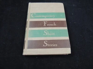 1949 CONTEMPORARY FRENCH SHORT STORIES Hardcover Book - Picture 1 of 8