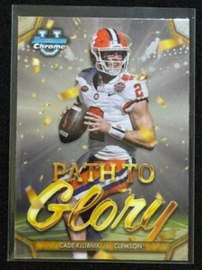 Cade Klubnik 2024 Bowman U Chrome - Path to Glory Insert #PG-7 CLEMSON - Picture 1 of 2