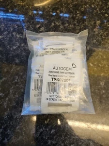 10 PIECES AUTOGEM TPMS Metal Valve Stem Kits Fit Type 7, 10, 11, 22 .TPK07201 - Picture 1 of 3