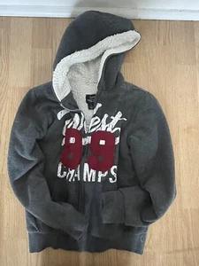 Lee - Boys Size Small (7/8) - Sherpa Lined Jacket - 89 West Champs, Zip - Picture 1 of 2