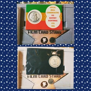 ⭐ 1970 OLD MONTEREY UNC Silver Bicentennial 65mm Medallic Proof Art Medal - Picture 1 of 1