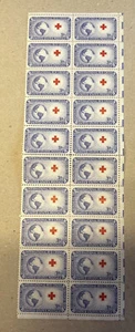 US SC #1016 2x10 Block of 20 MNH OG - Picture 1 of 2
