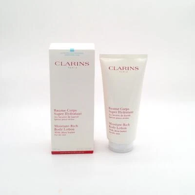 Clarins Baume Corps Moisture-Rich Body Lotion 6.5oz / 200ml *NEW IN BOX* - Image 1 of 3