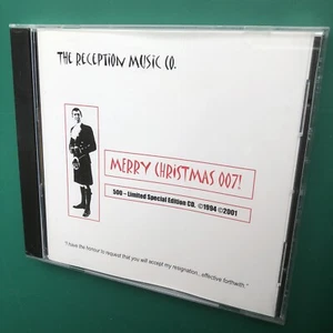 RARE James Bond MERRY CHRISTMAS 007 (LIMITED ED. 500) Remix CD OHMSS Soundtrack - Picture 1 of 7