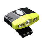 Rechargeable Cap Clip-on Head Lamp Headlight LED Hat Sensor Torch Light Camping