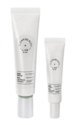 Crema de ojos real AHC Pure Rescue para rostro 30 ml + 12 ml antienvejecimiento K-Beauty Foto 1 de 4