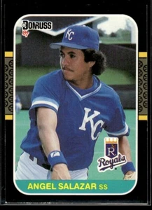 1987 Donruss #624 Angel Salazar Kansas City Royals - Picture 1 of 2