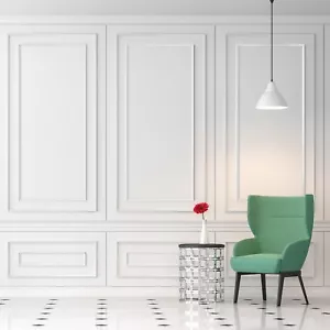 Pangda 3 Set Abziehen und Kleben Wand Zierleisten Kit Innere und Äußere Schichten Stil Pre... - Bild 1 von 7