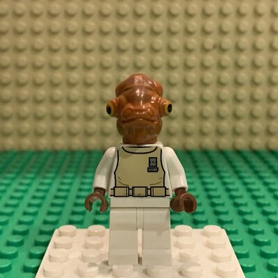 Lego Almirante Ackbar Minifigura Star Wars - sw0247- 7754 75003 Foto 1 de 4
