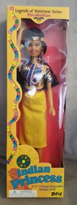 Pocahontas Vintage Totsy Legends of Yesteryear Indian Princess Doll Poseable - Picture 1 of 6