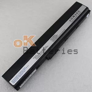 New 5200mAh Laptop Battery for Asus K52D K52DE K52DR K52F K52N Black 8Cell - Picture 1 of 4