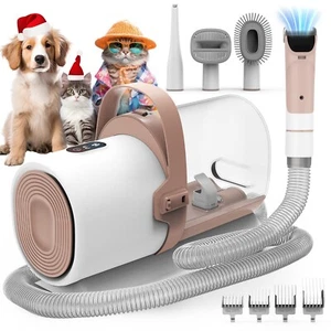 Dog & Cat 11000Pa Pet Grooming Kit & Vacuum 2.5L Large Capacity + 4 Clipper Tool - Picture 1 of 8
