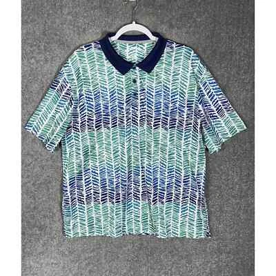 Reel Legends Performance Freeline Vented Short Sleeve Polo Shirt Mens Size XL - Image 1 of 4