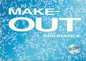 PROMO POSTCARD - SCOPE MOUTHWASH - COOL PEPPERMINT - MAKE OUT INSURANCE - Picture 1 of 1