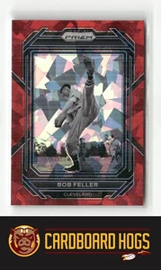 2023 Panini Prizm #260 Bob Feller Cleveland Indians Red Ice Prizm - Picture 1 of 2