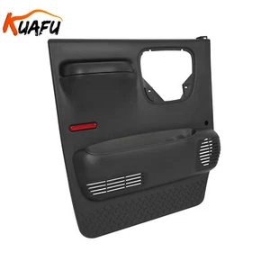 For Chevy Kodiak GMC Topkick C5500 03-09 Front Driver Inner Gray Door Panel Trim - Picture 1 of 20