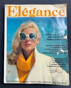 Vintage Elegance International Textile Catalog 1970 Spring/Summer Swatch Edition - Foto 1 di 11