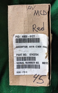 Simplex 4906-9127 A/V parete rossa non indirizzabile 15 CD - Foto 1 di 4