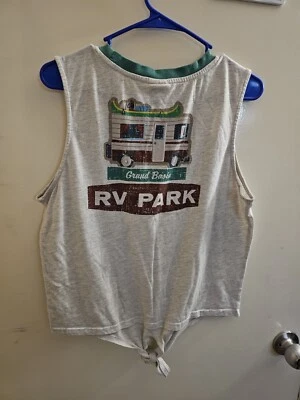 Toy Story 4 Pixar Junior M Grand Basin RV Park Sleeveless Shirt Her Universe - Image 1 of 4