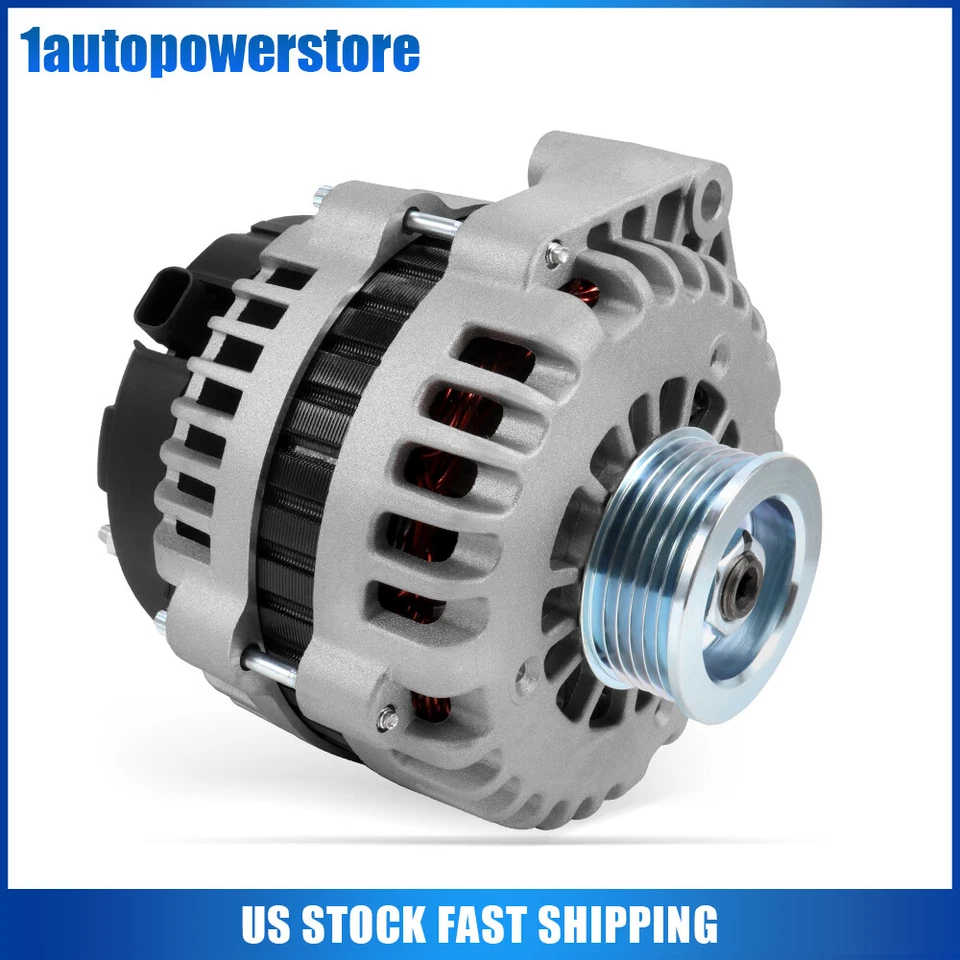 Nuevo alternador de aluminio para Cadillac Chevrolet Tahoe GMC Hummer 2007-2014 6,0 L Foto 1 de 4