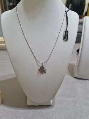 Collana Ciondolo Bimbo Argento 925 - Immagine 1 di 3