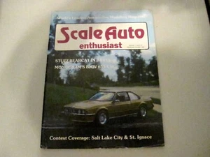 VINTAGE SCALE AUTO ENTHUSIAST MAGAZINE SEPTEMBER/OCTOBER 1981 NO. 15 - Picture 1 of 3