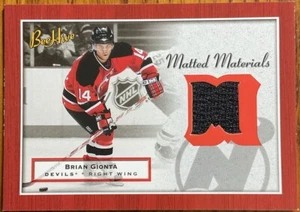 2005-06 Beehive Matted Materials Brian Gionta #MM-GI New Jersey Devils - Picture 1 of 2