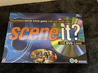 Scene It DVD Game Movie Trivia Board Game Mattel Games Real Movie Clips - Image 1 of 3
