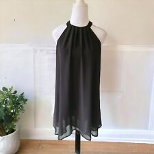 NEW ASTR Women's Very Short Black Skater Fit and Flare Dress Size XS NWOT