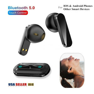 Tws Wireless Headphones Earphones Bluetooth 5.0 Earbuds For Ios Android Samsung