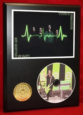 TYPE O NEGATIVE LIMITED EDITION PICTURE CD DISC COLLECTIBLE RARE GIFT WALL ART - Image 1 of 4