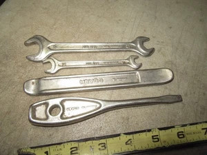 Vtg HEYCO BMW Motorcycle W. Germany 4-tools screwdriver, tire iron 2 wrenches - Picture 1 of 10