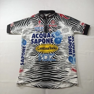 Acqua Sapone Nalini Cantina Tollo 骑行球衣,尺寸 4 (L) 意大利制造 — 第 1/4 张图片