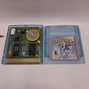 Pokemon Versión Cristal (Nintendo GameBoy Color) Auténtica Batería Nueva Muy Buena - Imagen 1 de 11